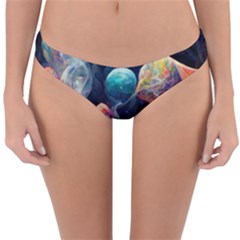 Quantum Physics Dreaming Lucid Reversible Hipster Bikini Bottoms by Ravend