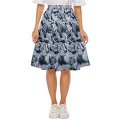 Rocks Stones Gray Gravel Rocky Material  Classic Short Skirt by artworkshop