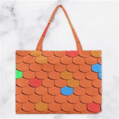 Roof Roofing Tiles  Medium Tote Bag by artworkshop