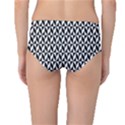Seamless Abstract Geometric Pattern Background Mid-Waist Bikini Bottoms View2