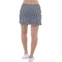 Seamless Abstract Geometric Pattern Background Classic Tennis Skirt View2