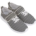Seamless Abstract Geometric Pattern Background Men s Velcro Strap Shoes View3