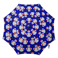 Seamless Repeat Repeating Pattern Hook Handle Umbrellas (small) by artworkshop
