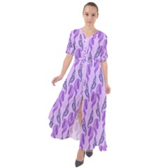 Unicorn Butterfly Waist Tie Boho Maxi Dress by Sparkle