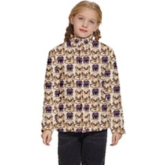 Pugs Kids  Puffer Bubble Jacket Coat by Sparkle
