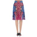 Firey Repeats I Flared Midi Skirt View2
