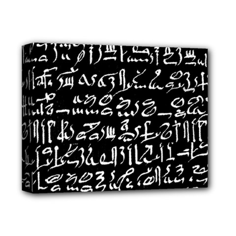 Sanscrit Pattern Design Deluxe Canvas 14  X 11  (stretched) by dflcprintsclothing