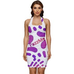  Im Fourth Dimension Fazzme Sleeveless Wide Square Neckline Ruched Bodycon Dress by imanmulyana