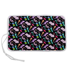 Retro Arrows Pen Storage Case (l) by Sparkle