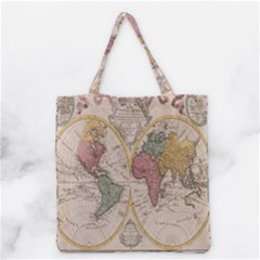 Mapa Mundi 1775 Grocery Tote Bag by ConteMonfrey