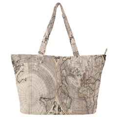 Mapa Mundi - 1774 Full Print Shoulder Bag by ConteMonfrey