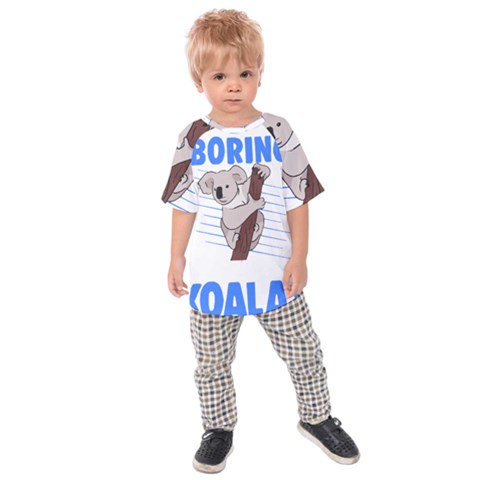 Koala T- Shirt Life Would Be So Boring Without Koalas T- Shirt (1) Kids  Raglan Tee by maxcute