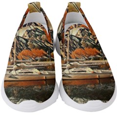 Art Boats Garda, Italy  Kids  Slip On Sneakers by ConteMonfrey