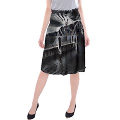 Smokey Pier Midi Beach Skirt by ConteMonfrey