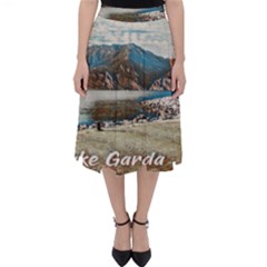 Calm Day On Lake Garda Classic Midi Skirt by ConteMonfrey