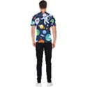Space Galaxy Seamless Background Men s Short Sleeve Rash Guard View2