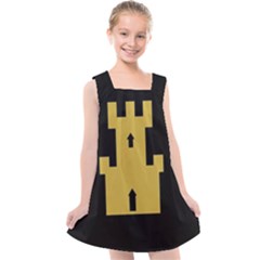 Finnmark Flag Kids  Cross Back Dress by tony4urban
