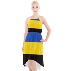 Gelderland Flag High-low Halter Chiffon Dress  by tony4urban