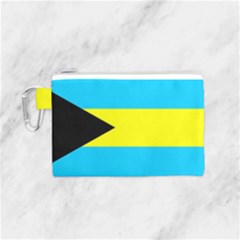 Bahamas Canvas Cosmetic Bag (small) by tony4urban