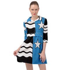 Aargau Mini Skater Shirt Dress by tony4urban
