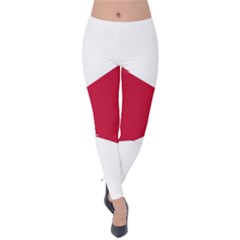 Anglo Irish Flag Velvet Leggings by tony4urban