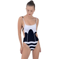 Gozo Malta Flag Tie Strap One Piece Swimsuit by tony4urban