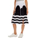 Gozo Malta Flag Midi Panel Skirt View2