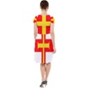 Guernsey Cap Sleeve Midi Dress View2