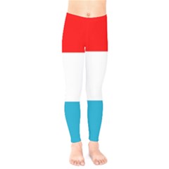 Luxembourg Kids  Classic Winter Leggings by tony4urban