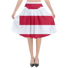 Eindhoven Flag Flared Midi Skirt by tony4urban