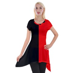Namur Flag Short Sleeve Side Drop Tunic by tony4urban