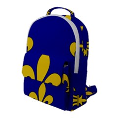 Ile De France Flag Flap Pocket Backpack (large) by tony4urban