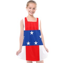 Netherlands Antilles Kids  Cross Back Dress by tony4urban