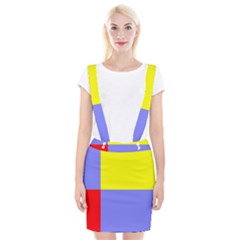 Nitriansky Flag Braces Suspender Skirt by tony4urban
