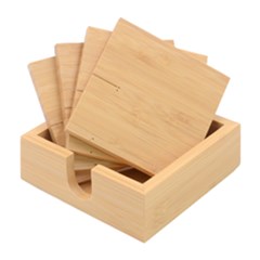 Nitriansky Flag Bamboo Coaster Set by tony4urban