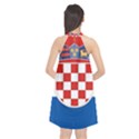 Croatia Halter Neckline Chiffon Dress  View2