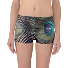 Peacock Reversible Boyleg Bikini Bottoms by StarvingArtisan