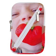 Strawberry Love Belt Pouch Bag (large) by StarvingArtisan