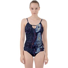 Pavement Lover Cut Out Top Tankini Set by MRNStudios