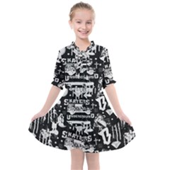 Skater-underground2 Kids  All Frills Chiffon Dress by PollyParadiseBoutique7