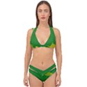 Background Pattern Texture Design Double Strap Halter Bikini Set View1
