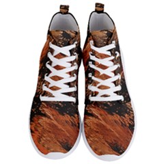 Painting Wallpaper Men s Lightweight High Top Sneakers by artworkshop