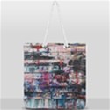Splattered Paint On Wall Full Print Rope Handle Tote (Large) View1