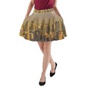 Buenos Aires City Aerial View002 A-Line Pocket Skirt View1
