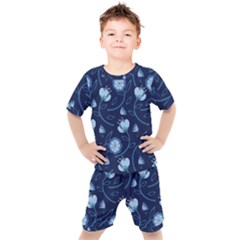 Flower Kids  Tee And Shorts Set by zappwaits