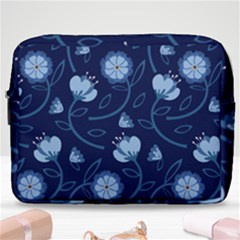 Flower Make Up Pouch (large) by zappwaits
