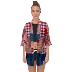 Country Bumpkin Open Front Chiffon Kimono by PollyParadiseBoutique7