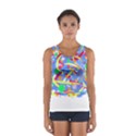 Abstact Pattern T- Shirt Abstact Pattern T- Shirt Sport Tank Top  View1