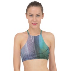 Abstract Pattern  Racer Front Bikini Top by artworkshop