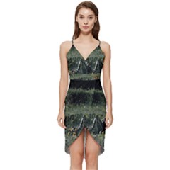 Amoled Wrap Frill Dress by artworkshop